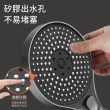 【UMIS】大出水增壓蓮蓬頭 手持沐浴大面板花灑 防爆加厚噴頭 按摩淋浴花灑(免打孔支架/加壓噴槍)