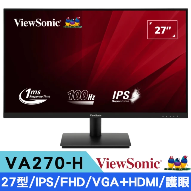 ViewSonic 優派 VA2708-4K-MHD 27型