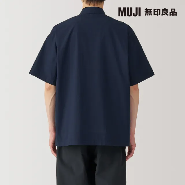 【MUJI 無印良品】男涼感短袖布帛POLO衫(共3色)