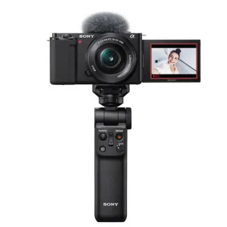 【SONY 索尼】可換鏡頭式數位相機 ALPHA ZV-E10L 16-50mm 手持握把組合(公司貨 保固18+6個月)