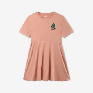 【Roots】Roots 大童-OUTSIDERS 洋裝(豆沙紅)