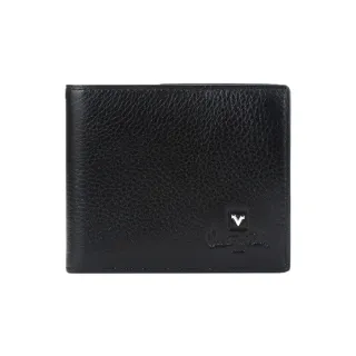 【Valentino Rudy 范倫鐵諾.路迪】路迪 5卡 1窗格 皮夾/男夾/短夾(黑色)