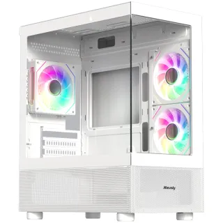 【微星平台】R5六核 RTX4070 3X  {千錘百鍊}海景房電競電腦(R5-9600X/B650/16G D5/500GB)