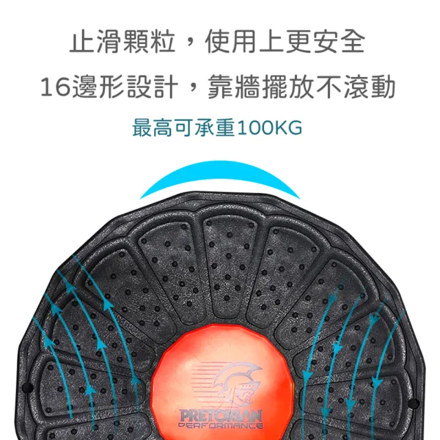 【Fitek】高度可調平衡板 平衡訓練 平衡盤 核心訓練板(直徑38.5cm 臺灣製造)