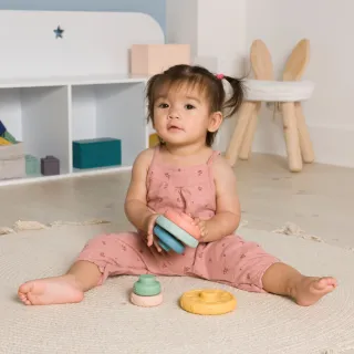 【Baby to love 官方直營】套圈圈感統玩具組