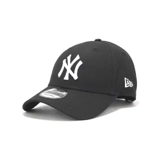 【NEW ERA】棒球帽 Essential MLB 黑白 940帽型 可調帽圍 紐約洋基 NYY 老帽 帽子(NE70609992)