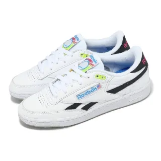 【REEBOK】休閒鞋 Club C Revenge Vintage 男鞋 女鞋 白 藍 復古 情侶鞋(100201179)