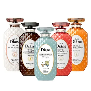 【Moist Diane 黛絲恩】完美極潤修護 護髮素450ml(多款任選 淨化系列小小兵包裝)