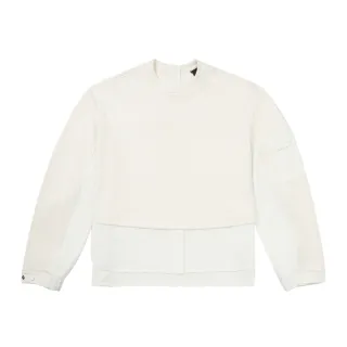 【The North Face 官方旗艦】北面UE女款米白色UPF防曬長袖上衣｜8A7MQLI(抗UV)