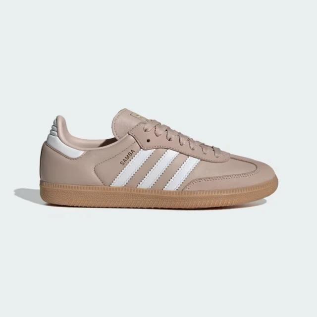 adidas 愛迪達 SAMBA OG 運動休閒鞋(IE6523 女鞋 ORIGINALS經典休閒鞋 灰褐色)