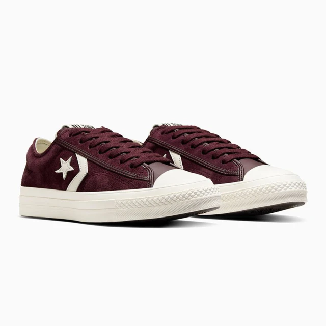 CONVERSE STAR PLAYER 76 OX 低筒 休閒鞋 滑板鞋 男鞋 女鞋 酒紅色(A11532C)