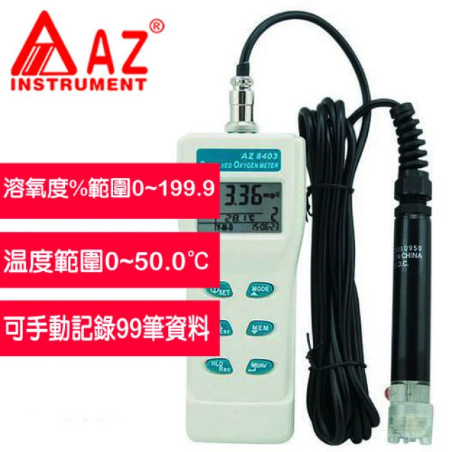 AZ 衡欣實業 AZ 8905 高精度多功能風速計(內建瑞士