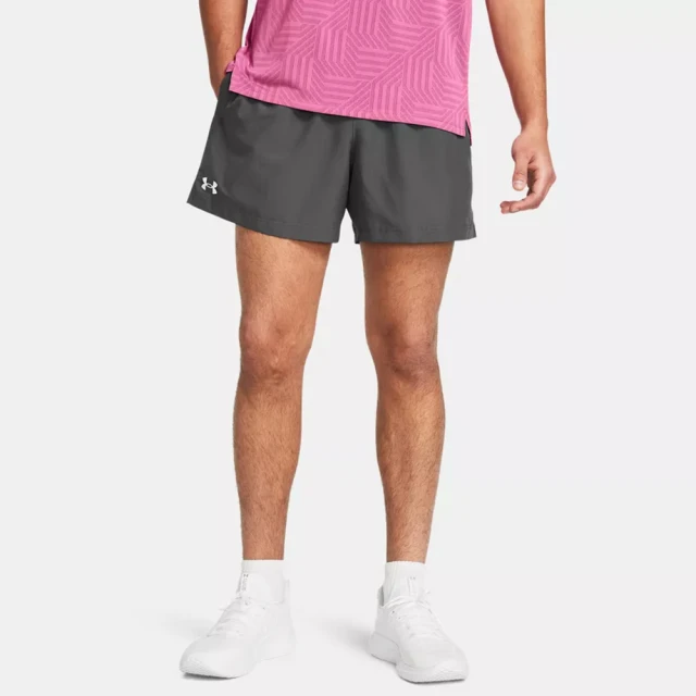 UNDER ARMOUR 短褲 男款 運動褲 UA Woven 5in Shorts 灰 1383357025