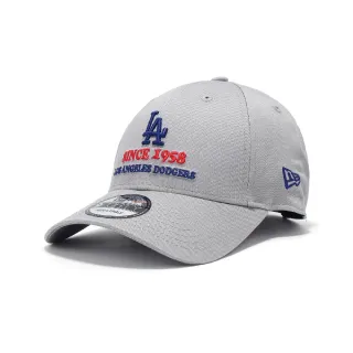 【NEW ERA】棒球帽 Home Cheering MLB 灰藍 940帽型 可調帽圍 洛杉磯道奇 LAD 老帽(NE14363554)