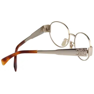 【CELINE】凱旋門 光學眼鏡 CL50140U(淡金色)