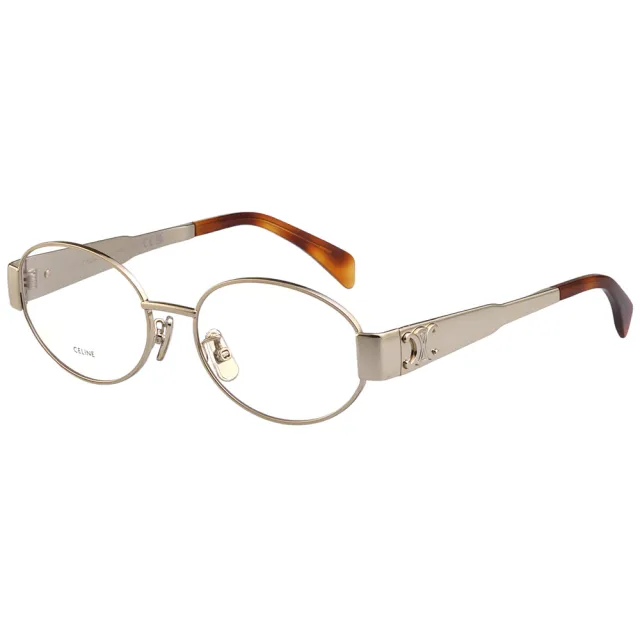 【CELINE】凱旋門 光學眼鏡 CL50140U(淡金色)