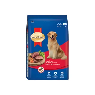 即期品【SmartHeart 慧心】犬糧-牛肉口味成犬配方 1.5KG x6包/成箱出貨(狗飼料/成犬)