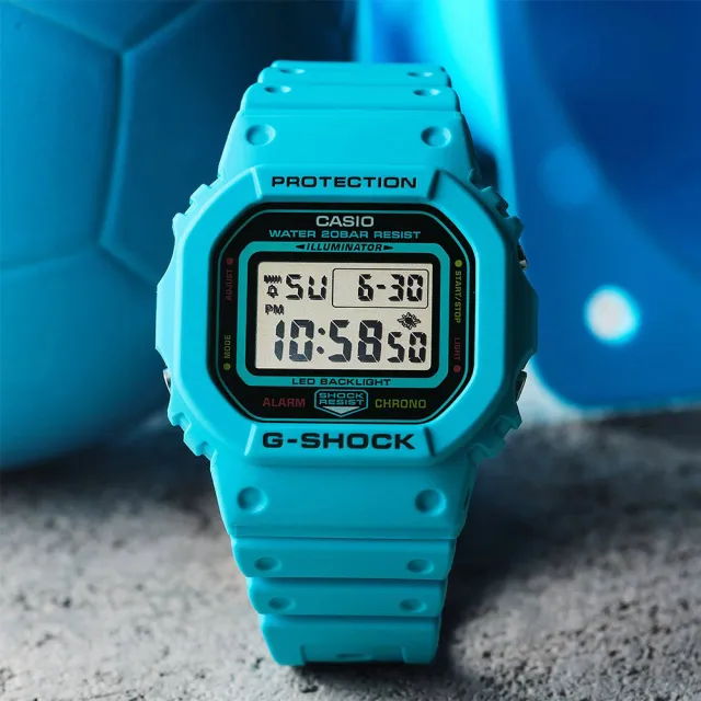 【CASIO 卡西歐】G-SHOCK 致敬運動員 方型手錶 電子錶 送禮 禮物 推薦(多款任選一款)