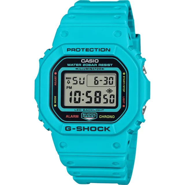 【CASIO 卡西歐】G-SHOCK 致敬運動員 方型手錶 電子錶 送禮 禮物 推薦(多款任選一款)