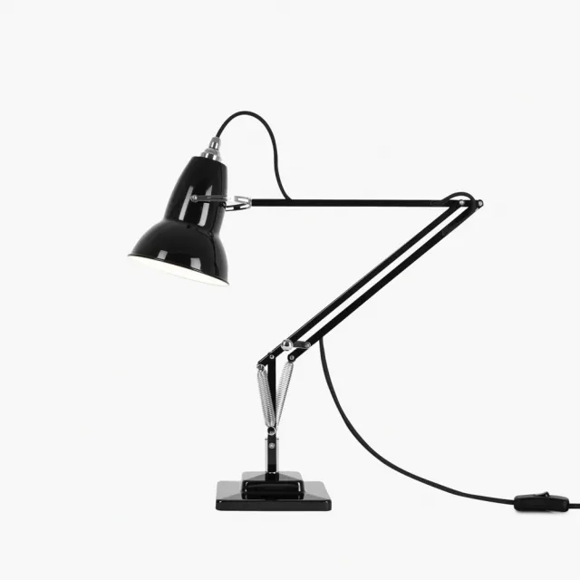 【北歐櫥窗】Anglepoise Original 經典原創 1227 桌燈(亮黑金屬色)