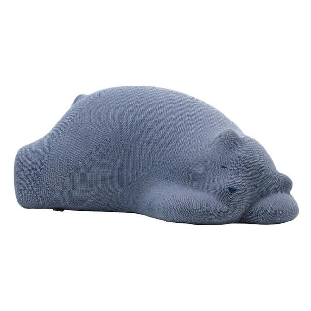 【北歐櫥窗】Vitra Resting Bear 酣睡熊坐枕(河藍)
