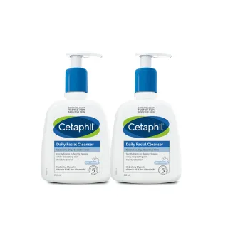 【Cetaphil 舒特膚】官方直營 官方直營 控油潔膚露 236ml*2入(洗面乳/油性肌膚)