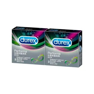 【Durex 杜蕾斯】飆風碼保險套3入*2盒(共6入 保險套/保險套推薦/衛生套/安全套/避孕套/避孕)