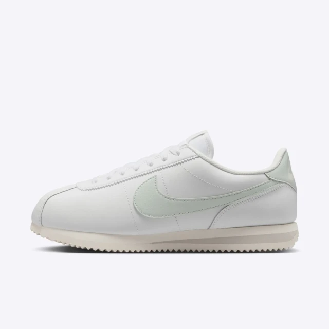 NIKE 耐吉 W Cortez 女 休閒鞋 運動 經典 復古 阿甘鞋 皮革 穿搭 白 淡綠(DN1791-106)