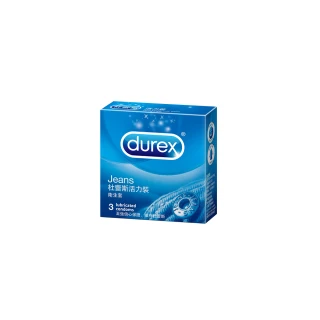 【Durex 杜蕾斯】活力裝保險套1盒(3入 保險套/保險套推薦/衛生套/安全套/避孕套/避孕)