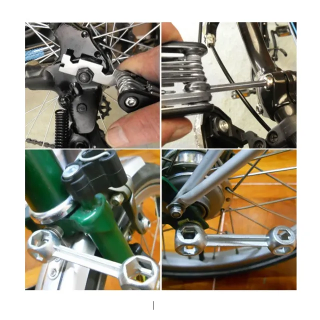 【May Shop】騎行必備 自行車多功能修車工具包(包含內置工具)