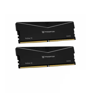 【Acer 宏碁】Predator PallasII DDR5-6000 64GB超頻桌上型記憶體 黑色(32G*2 CL30)