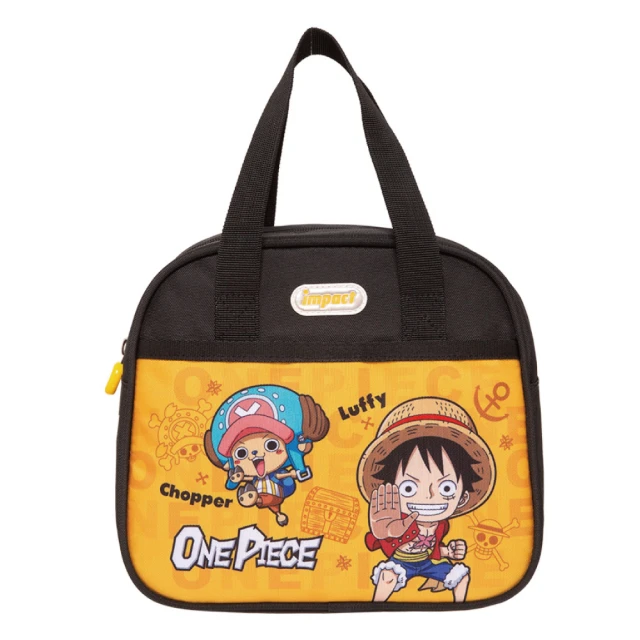 IMPACT 怡寶 ONE PIECE航海王午餐袋／便當袋 IMPEN01BK(ONE PIECE海賊王精緻圖樣 正版授權)