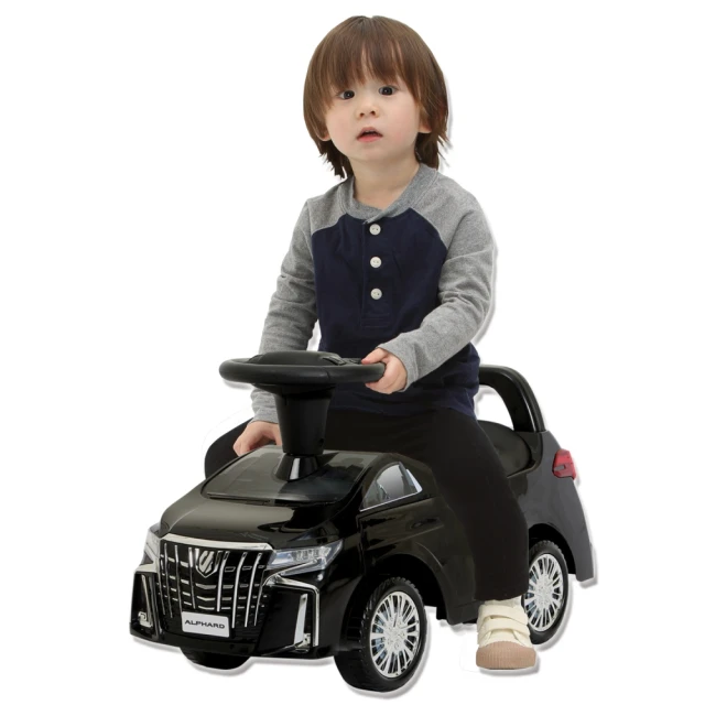 日本品牌A-KIDS TOYOTA ALPHARD兒童滑步車(滑步車 滑行車 四輪車 騎乘玩具 學步車)