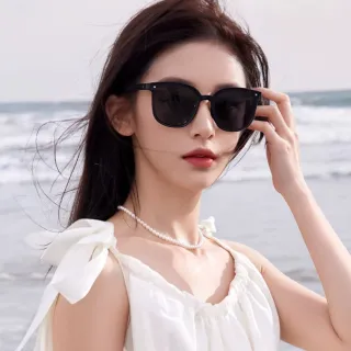 【SUNS】時尚摺疊墨鏡 Polarized偏光墨鏡 經典黑 流行明星款 大框顯小臉(輕量/防眩光/遮陽/抗UV400)