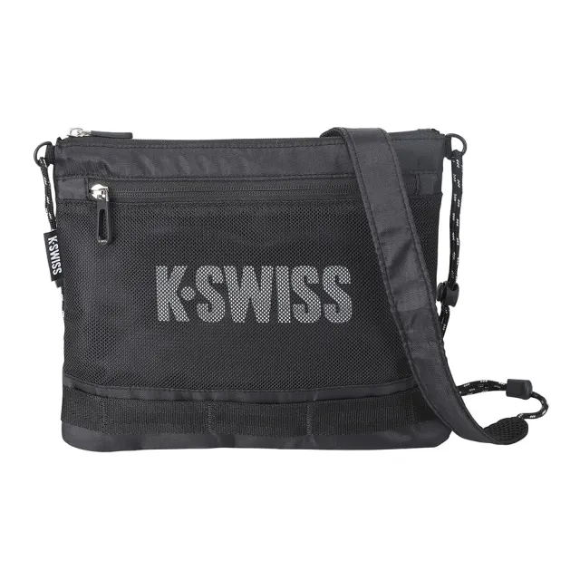 【K-SWISS】輕量側背包 Light Weight Bag-黑(BG314-008)