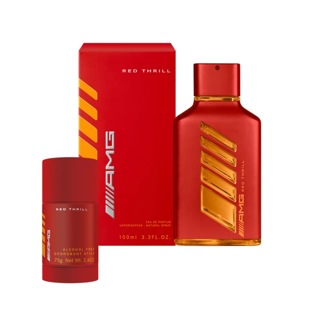 Mercedes-Benz 賓士 AMG極速紅淡香精100ml(贈隨機體香膏75g.專櫃公司貨)