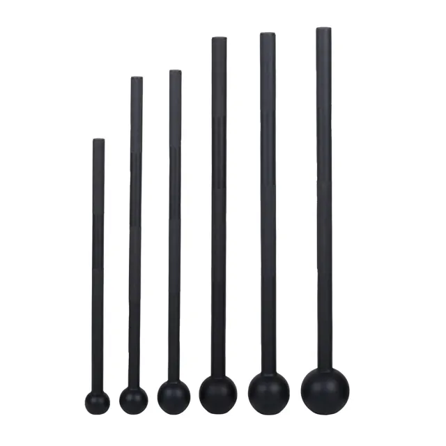 【Fitek】2公斤鋼製圓頭錘鈴 2KG 手柄有壓花防滑(健身棒錘 鎚鈴 棒鈴 強化核心訓練)