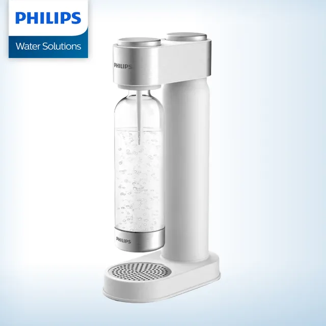 【Philips 飛利浦】氣泡水機+鋼瓶(ADD4902/913)