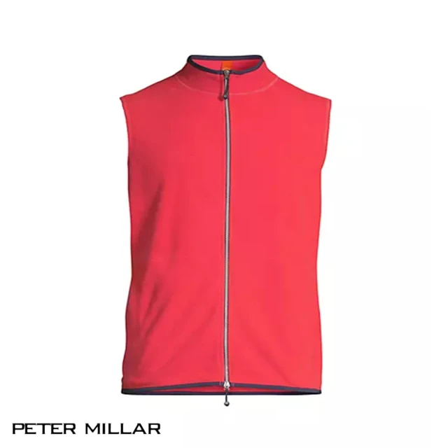 Peter Millar THERMAL FLOW MICRO FLEECE GILET 男士 保暖背心(MS23EZ39-CRED)