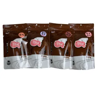 【SunFood 太禓食品】雲饗豬精品肉乾條子肉乾系列180g/包 共2包(黑胡椒/蜜汁/泰式/蒜味)