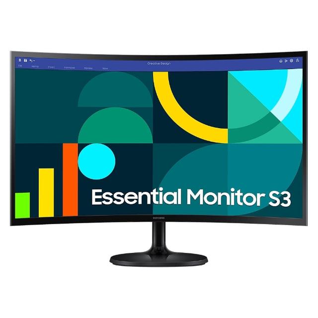 【SAMSUNG 三星】S27D362GAC 曲面萊茵護眼低藍100Hz飆速螢幕(27型/100Hz/FHD/1800R/HDMI+Dub/VA)