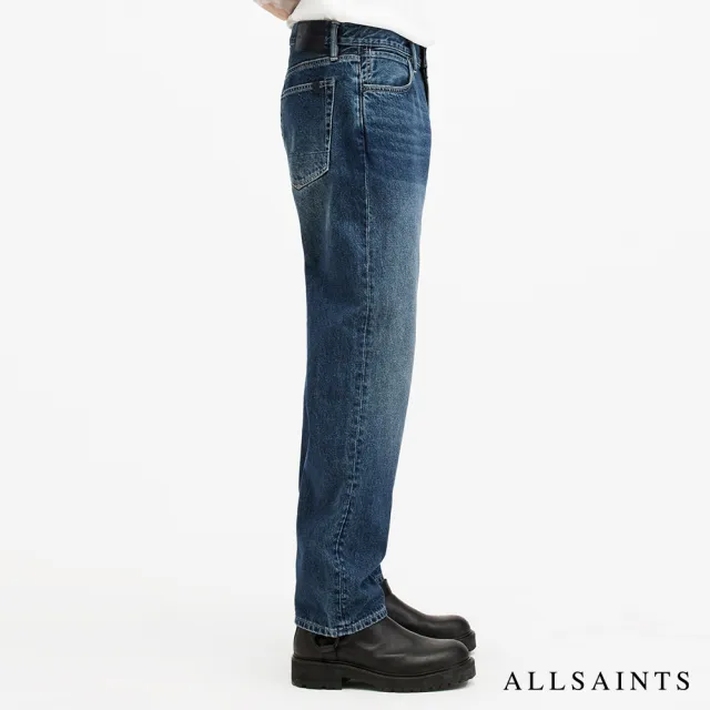 【ALLSAINTS】IGGY 彈力中腰修身牛仔褲-藍 M024EB(修身版型- 30周年全新改版)