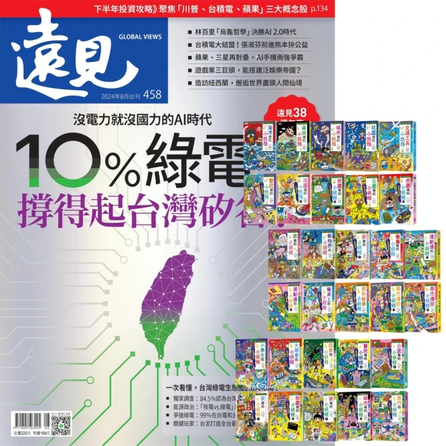 巨思 《經理人月刊》1年12期 +《國家地理雜誌》特刊12期