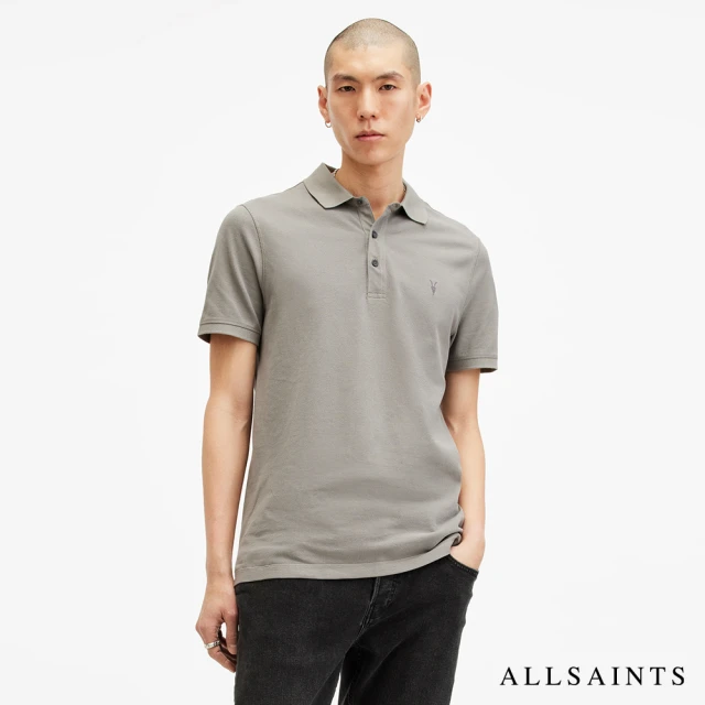 ALLSAINTS REFORM 純棉修身公羊頭骨POLO衫 M075PB(修身版型)