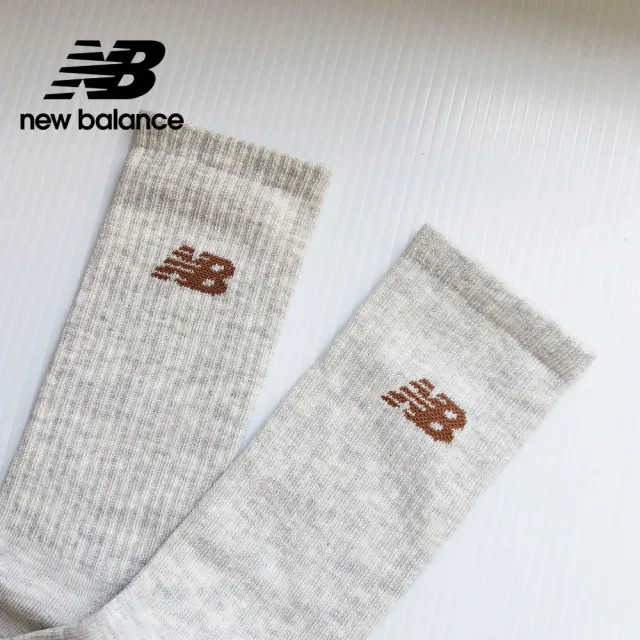 【NEW BALANCE】NB 中長棉襪_LAS33861AG_中性_灰色