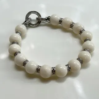 【KARAT】傳家9 -10mm 白珊瑚手鍊