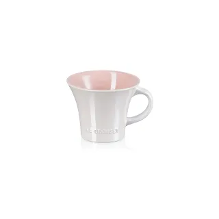 【Le Creuset】瓷器珠光薔薇英式午茶杯280ml(珠光粉)