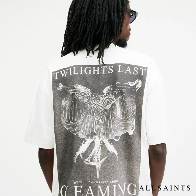 ALLSAINTS TWILIGHT 純棉寬鬆LOGO短袖T