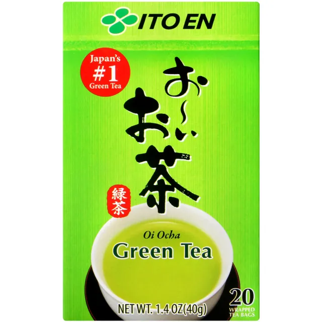 【伊藤園】好喝綠茶包2gx20入/盒