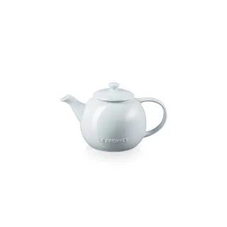 【Le Creuset】瓷器花蕾系列茶壺650ml(海岸藍)